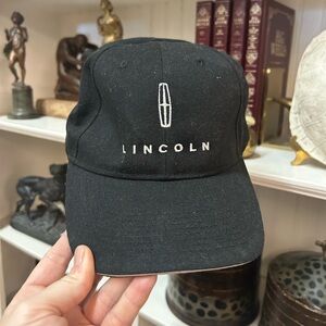 Black Lincoln Logo Cap